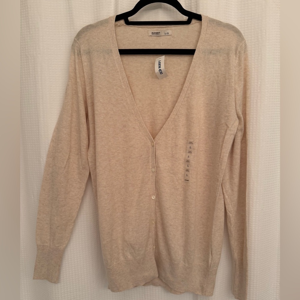 Old Navy Ivory Knit Sweater